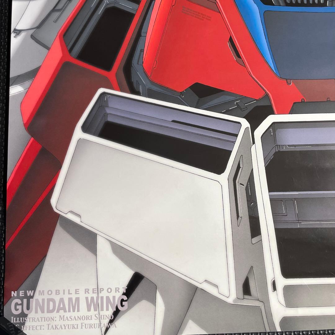 【非売品】ガンダムW 筱雅律　B2ポスター　ガンダムウィング