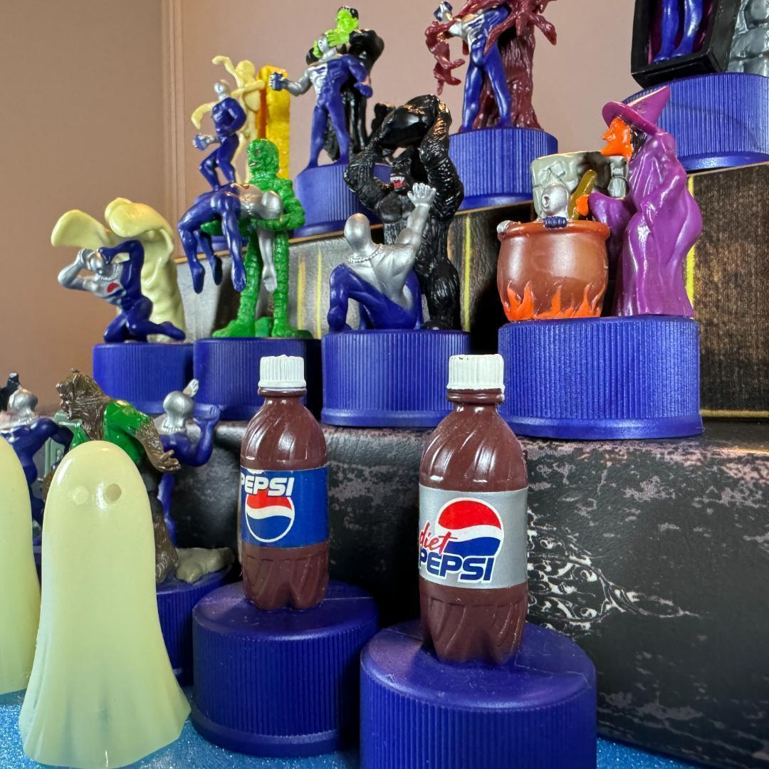 コンプリート ペプシマンキャップ 第1弾 ~ 第5弾全種 PEPSI【1998】