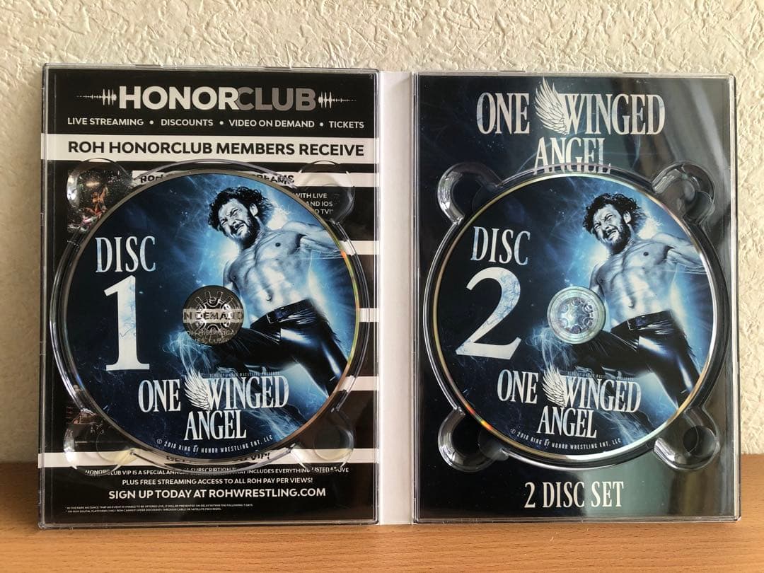 【送料込】DVD ケニー・オメガ One Winged Angel （2枚組）