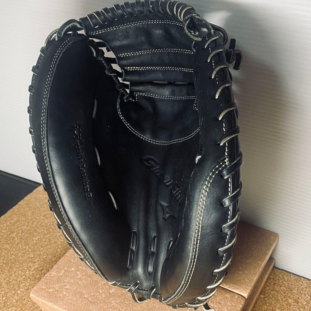 MIZUNOグローバルエリート軟式野球捕手用ミット一般.大人／ブラック
