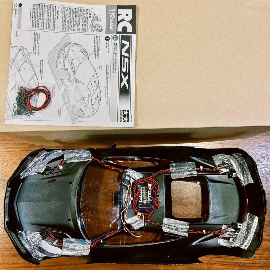電飾付き 1/10RC NSX スペアボディセット 51586