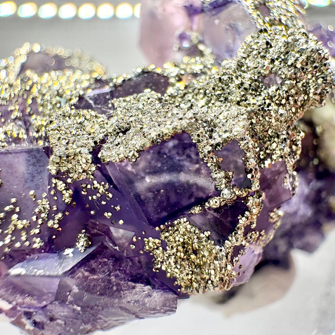 563 中国 内モンゴル産 フローライト&パイライト