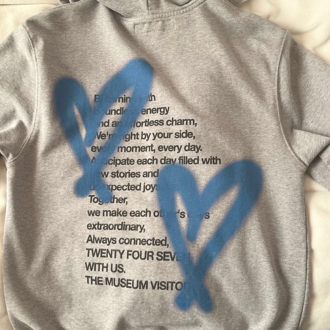 ТWS [TWSXTV] ZIP-UP HOODIE グレー Lサイズ