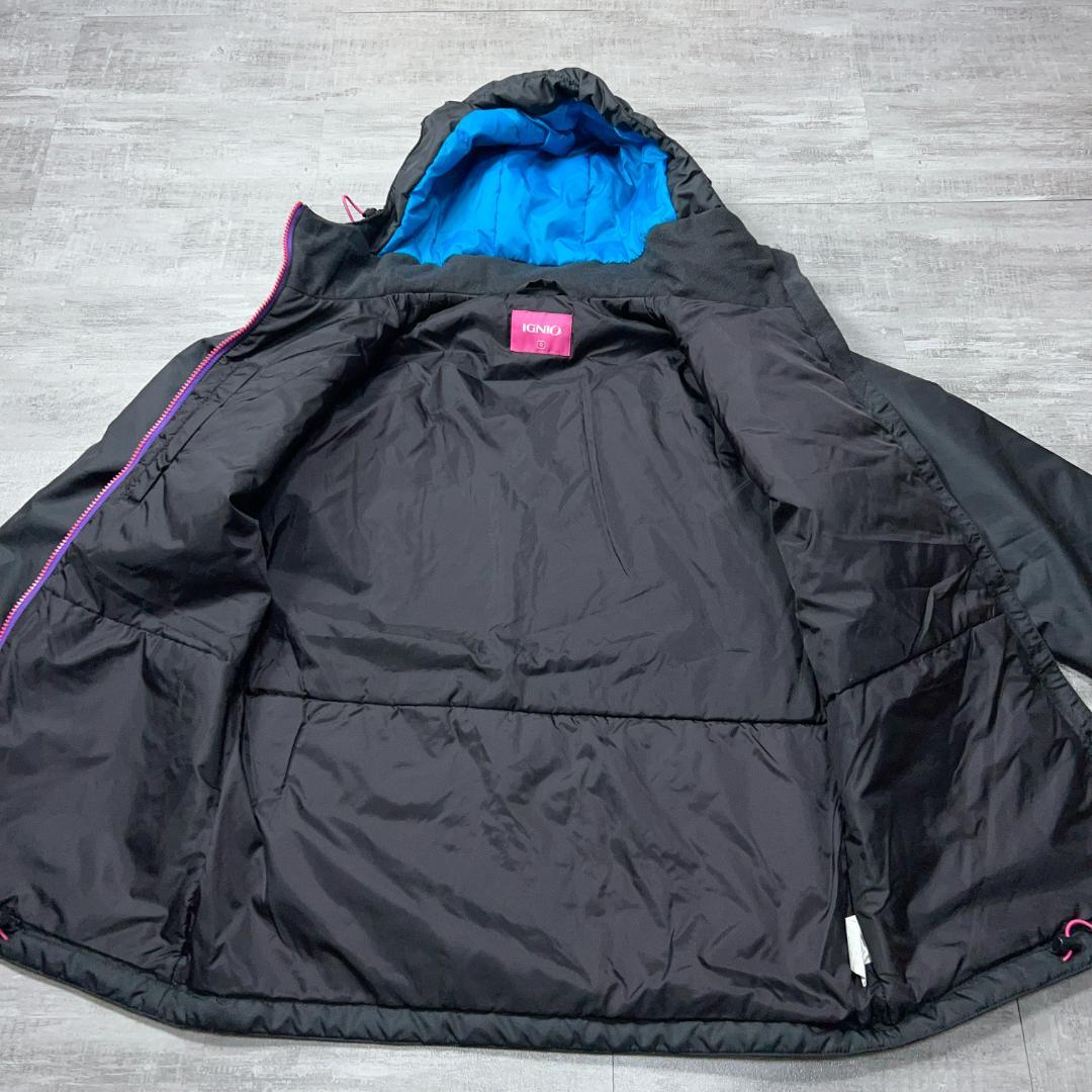 美品 IGNIO イグニオ スキーウェア レディースO スキー旅行や授業に★