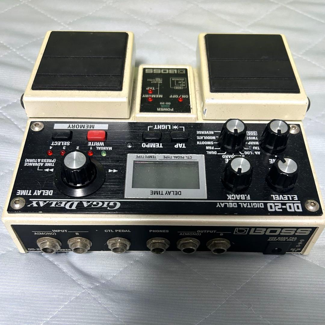 ギター boss dd-20 GIGA DELAY