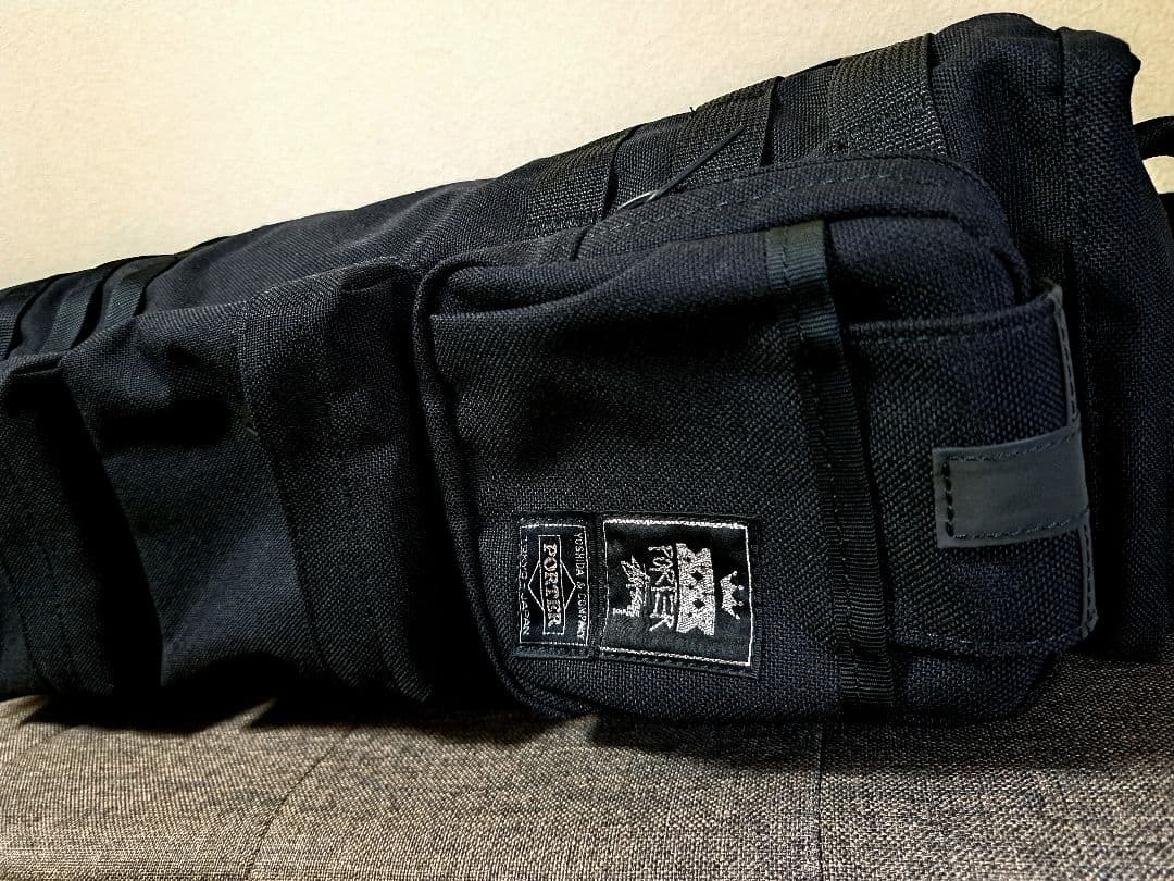 【新品・大容量】stussy × porter ／アーミー ショルダーバッグ