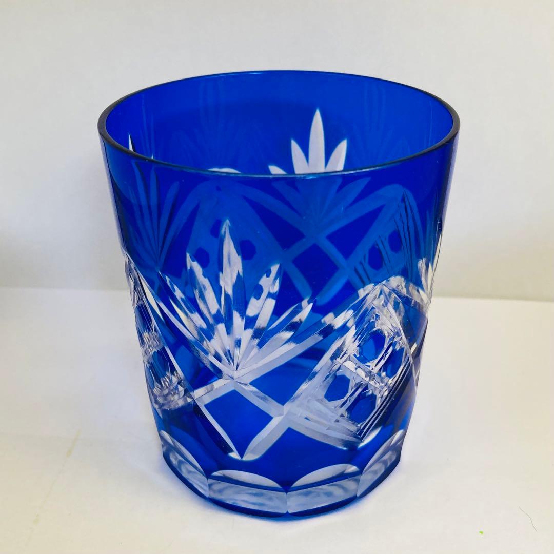 未使用　江戸切子　ペアグラス