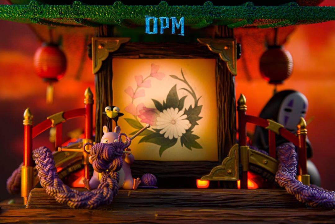 荻野・千尋 & ハク　千と千尋の神隠し　フィギュア　ガレージキット