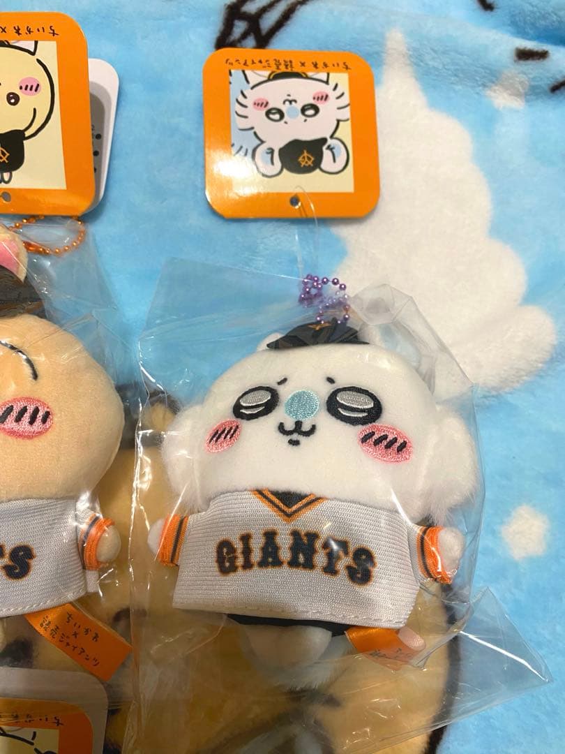 ちいかわ 巨人 読売ジャイアンツ マスコットセット