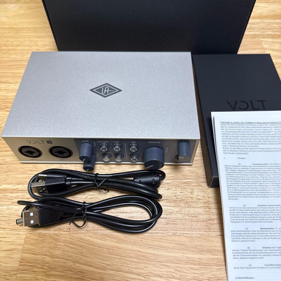 UNIVERSAL AUDIO VOLT 2 オーディオインターフェイス