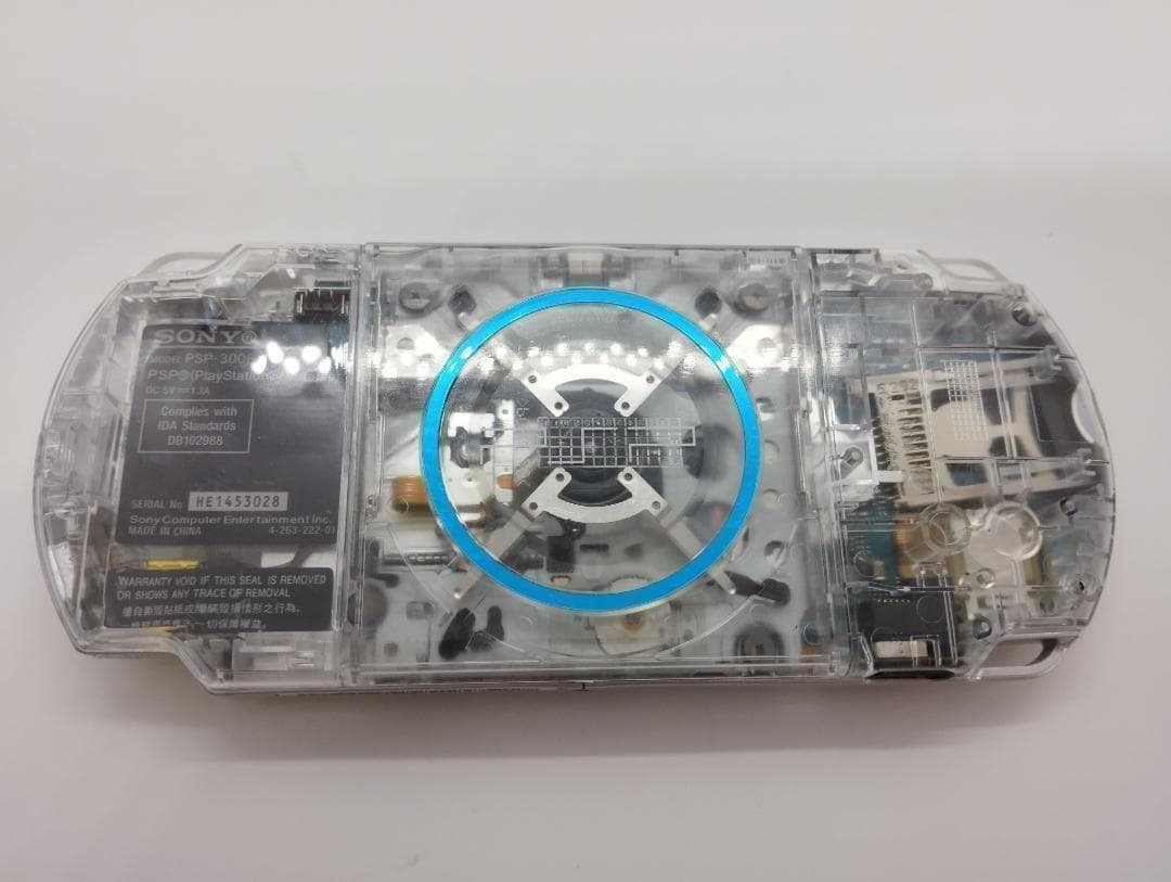 PSP 3000 すぐ遊べるセット【美品・カスタム】スケルトン　オプション追加