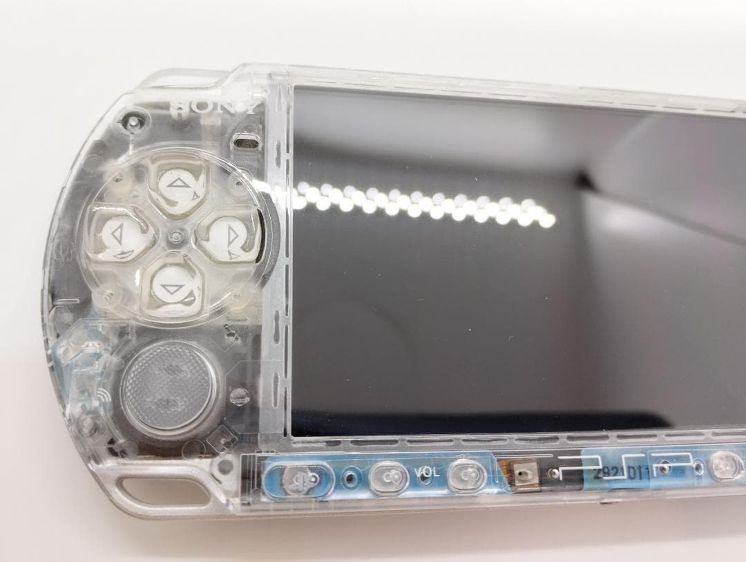 PSP 3000 すぐ遊べるセット【美品・カスタム】スケルトン　オプション追加