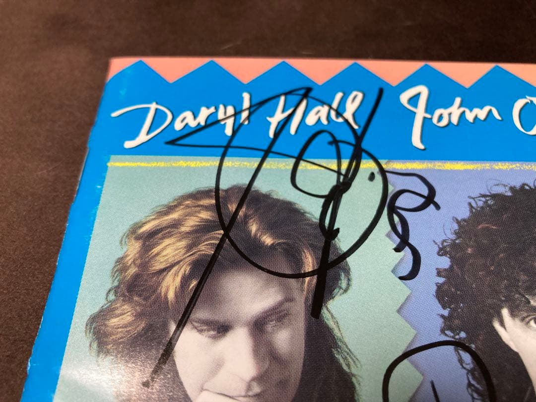 レア　ダリル・ホール&ジョン・オーツ　直筆サイン　CD ホール・アンド・オーツ