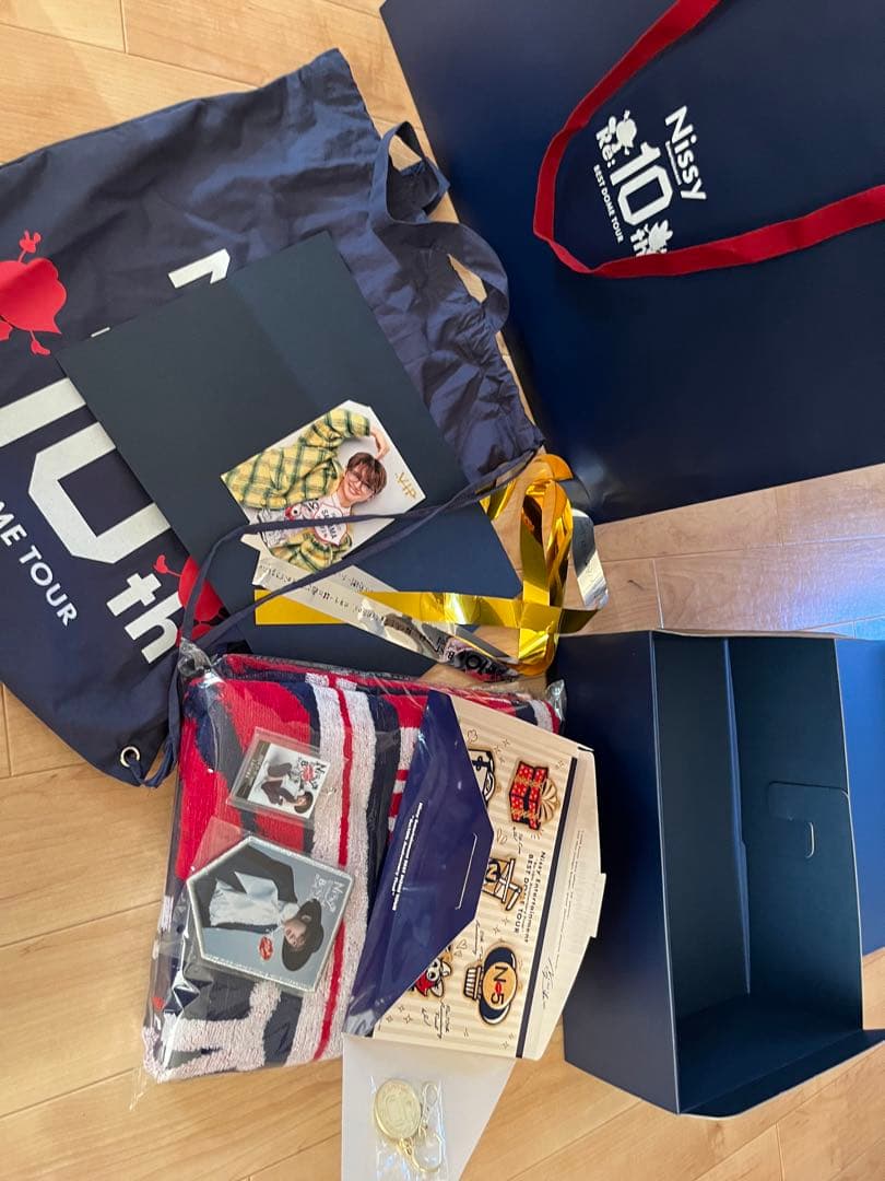 Nissy プレミアムVIPシート　グッズ