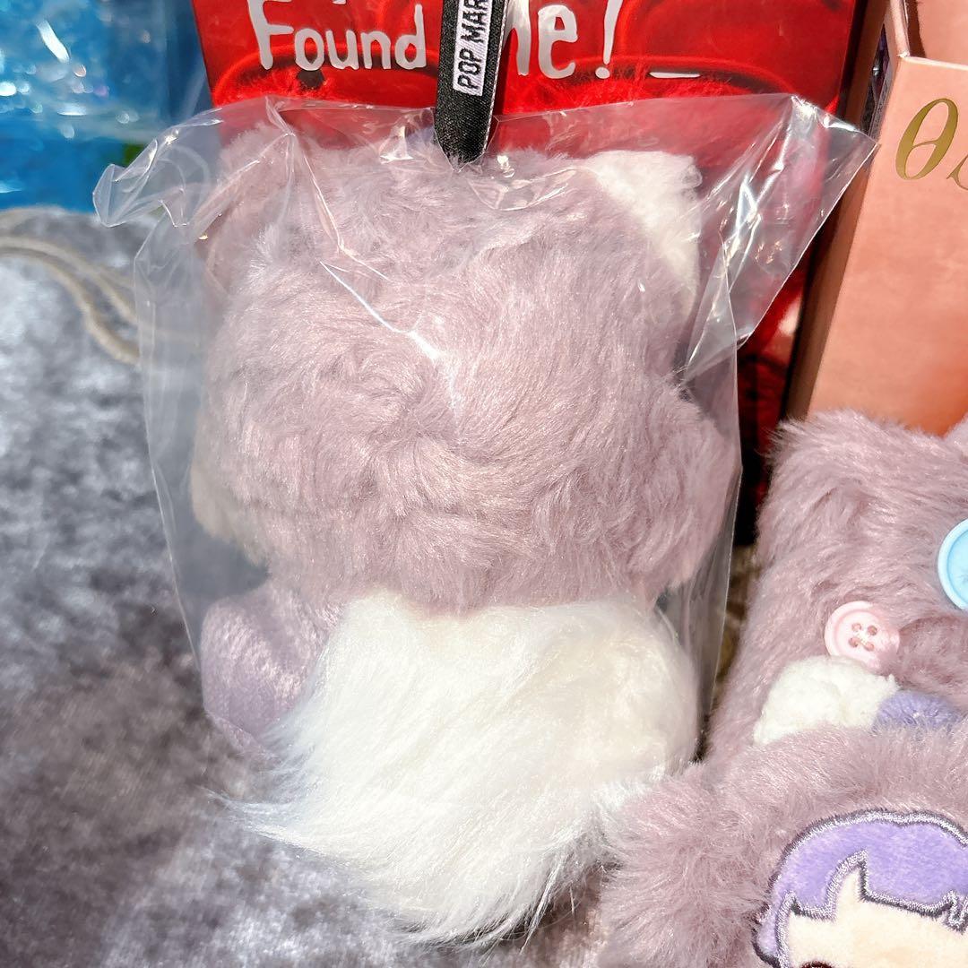 SKULLPANDA You Found Me! ぬいぐるみ 紫 バッグセット