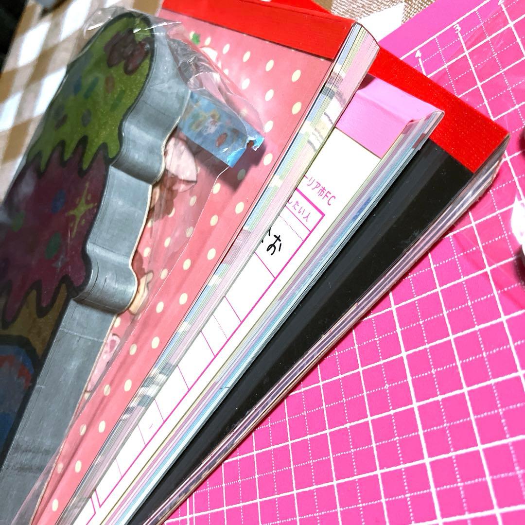 平成レトロ♡　うさぎ　ピノ風　ピョコ　メモ帳　ダイカットメモ　レア　お纏め★