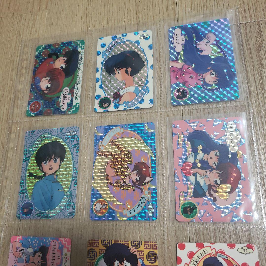 当時物　らんま1/2　カードダス第1弾～第4弾(168枚)　フルコンプリート