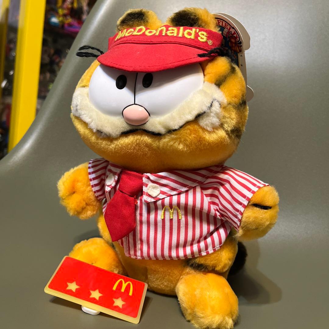 マクドナルド ガーフィールド ぬいぐるみ 1978-1981 ヴィンテージ