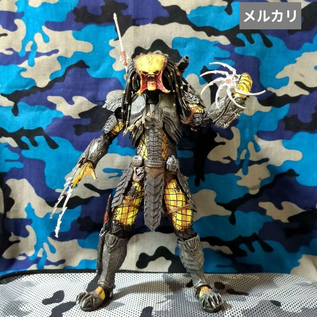 NECA ／AVP スカープレデター【中古•パッケージ無】✨アンマスク版／希少品