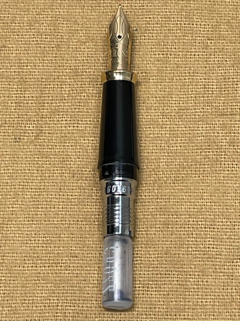 CROSSクロス万年筆タウンゼント マーブルグリーン 14K585 ゴールド金具
