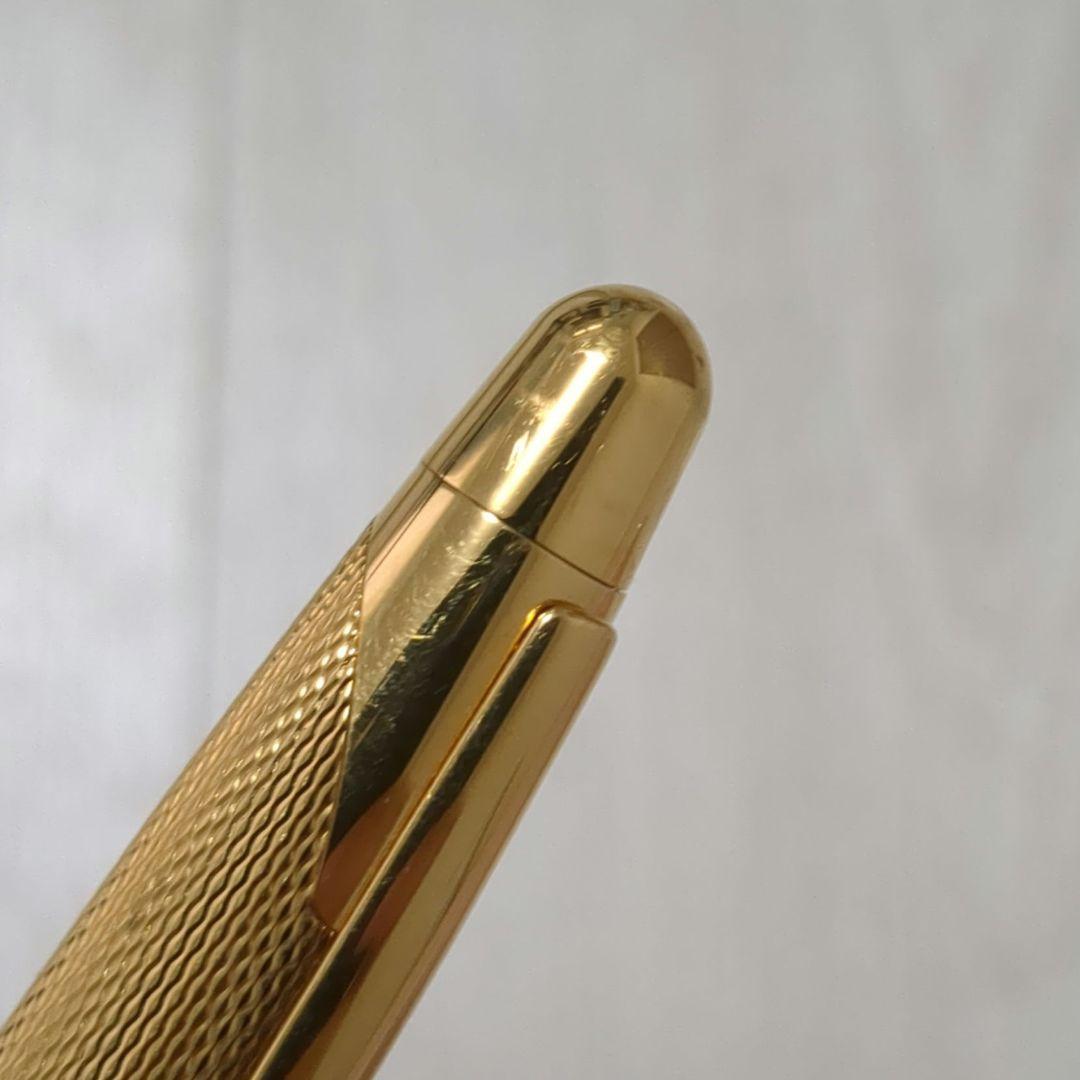 A.DUNHILL ダンヒル 万年筆 AD2000 ゴールドプレート バーレイM