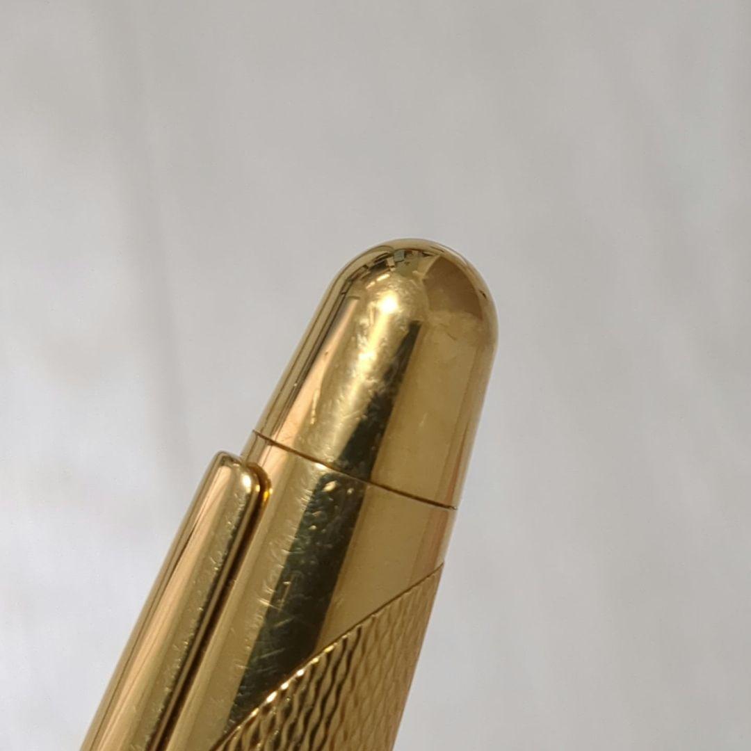 A.DUNHILL ダンヒル 万年筆 AD2000 ゴールドプレート バーレイM