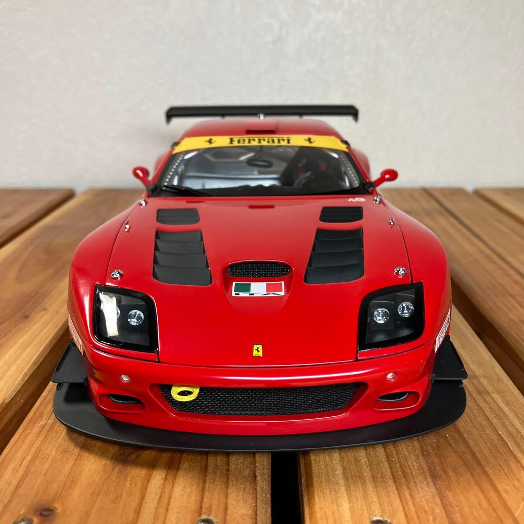 京商 1/18 フェラーリ575 GTC Evoluzione Red