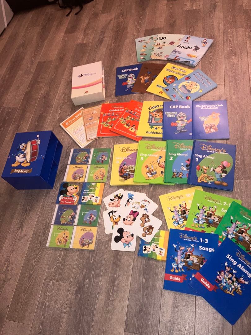 【良品】ディズニー英語システム DWE シングアロング セット CD