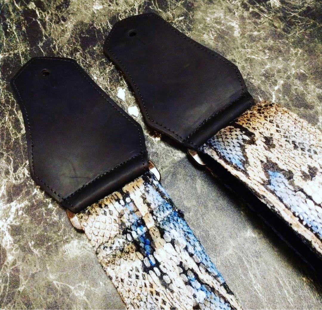 GET'M GET'M ハンドメイド ギターストラップ 美品