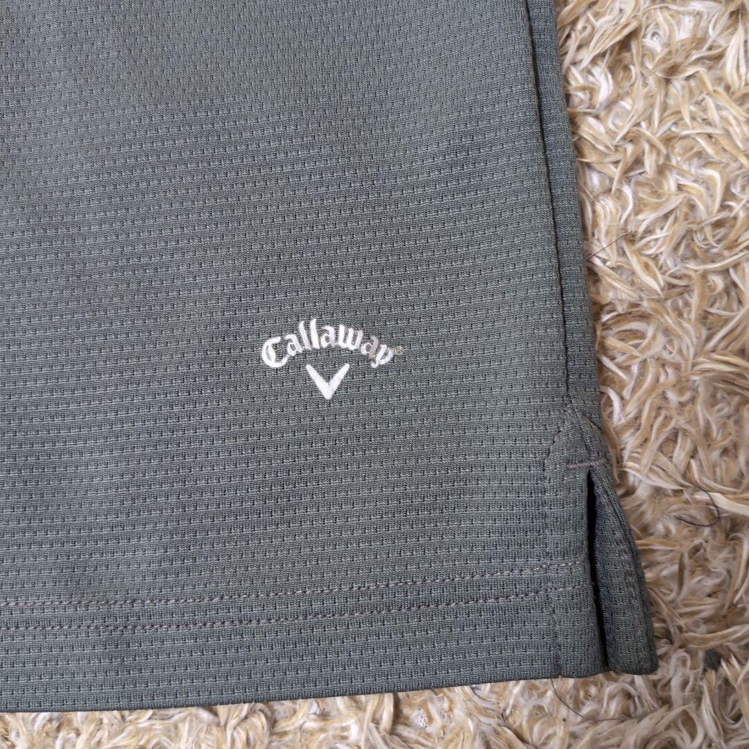 Callaway キャロウェイ グレー ポロシャツ ゴルフウェア Mサイズ