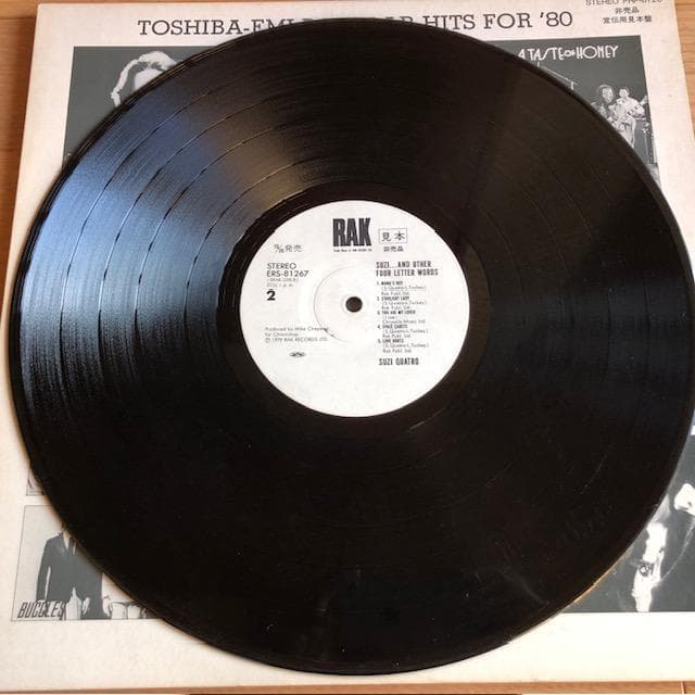 非売品 LP 東芝EMI 1980年 希少 プロモ盤 d745y78