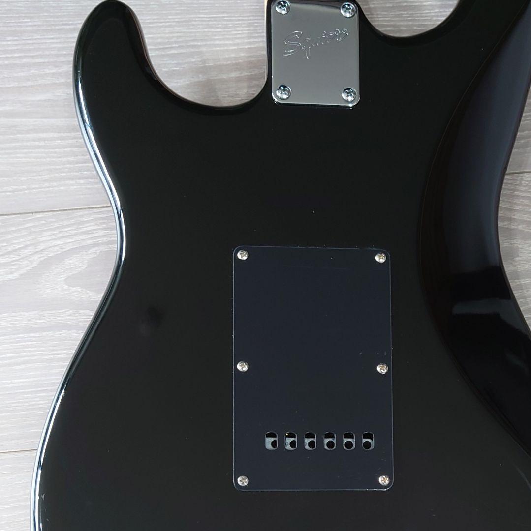 Squier Stratocaster Standard ブラック ラージヘッド