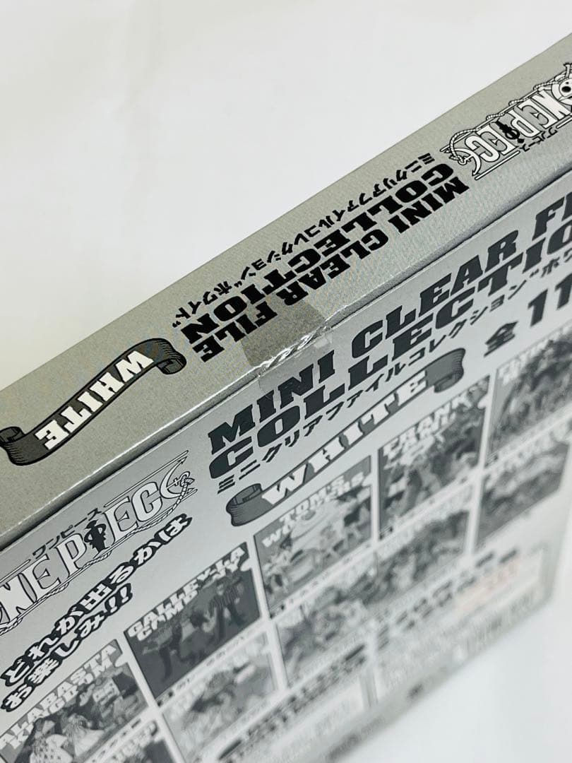 ワンピース ミニクリアファイルコレクション ホワイト WHITE エース マルコ