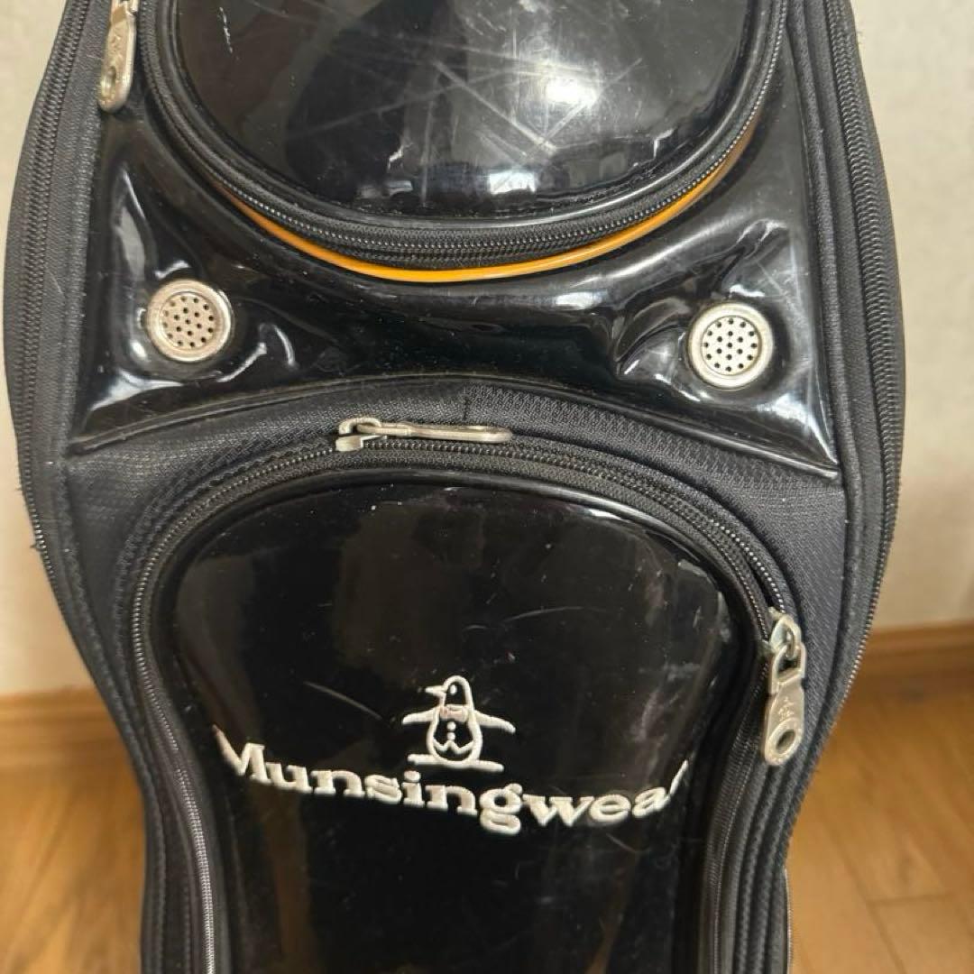 【３／１８までの価格です！】Munsingwearゴルフバッグ ブラック
