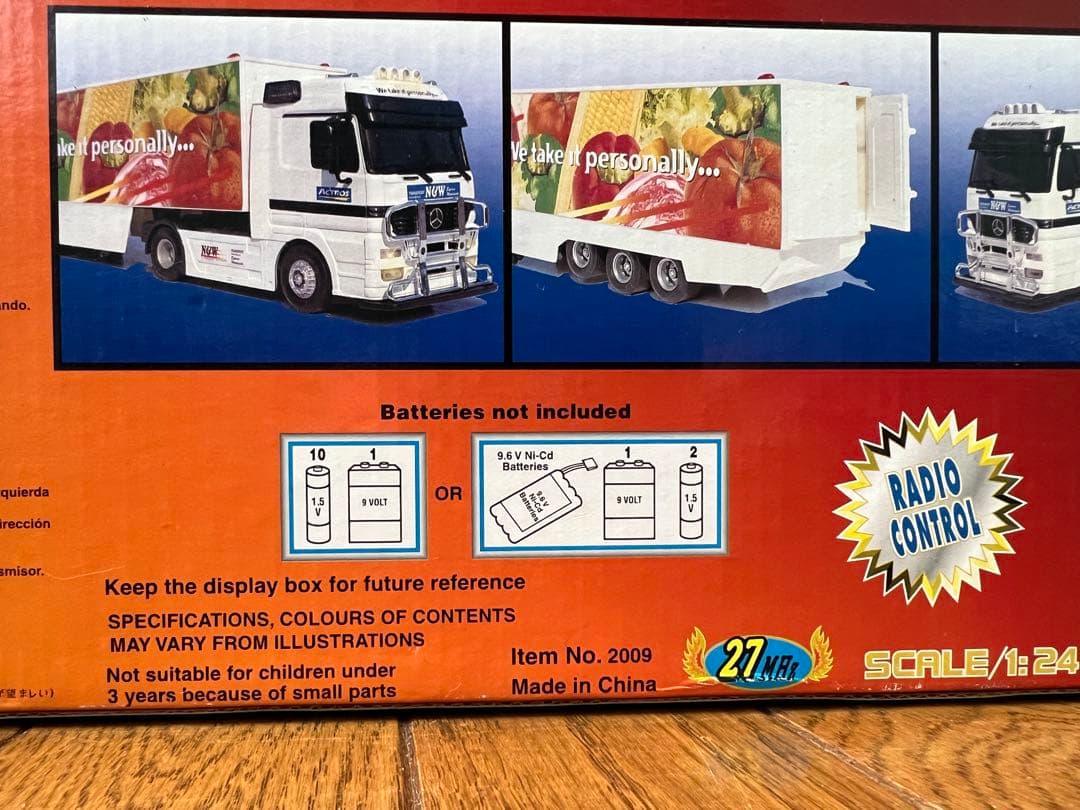 Mercedes-Benz Actros ラジコン トレーラー