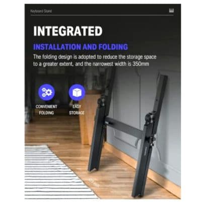 Donner DKS-100 電子キーボード/ピアノ スタンドZ型