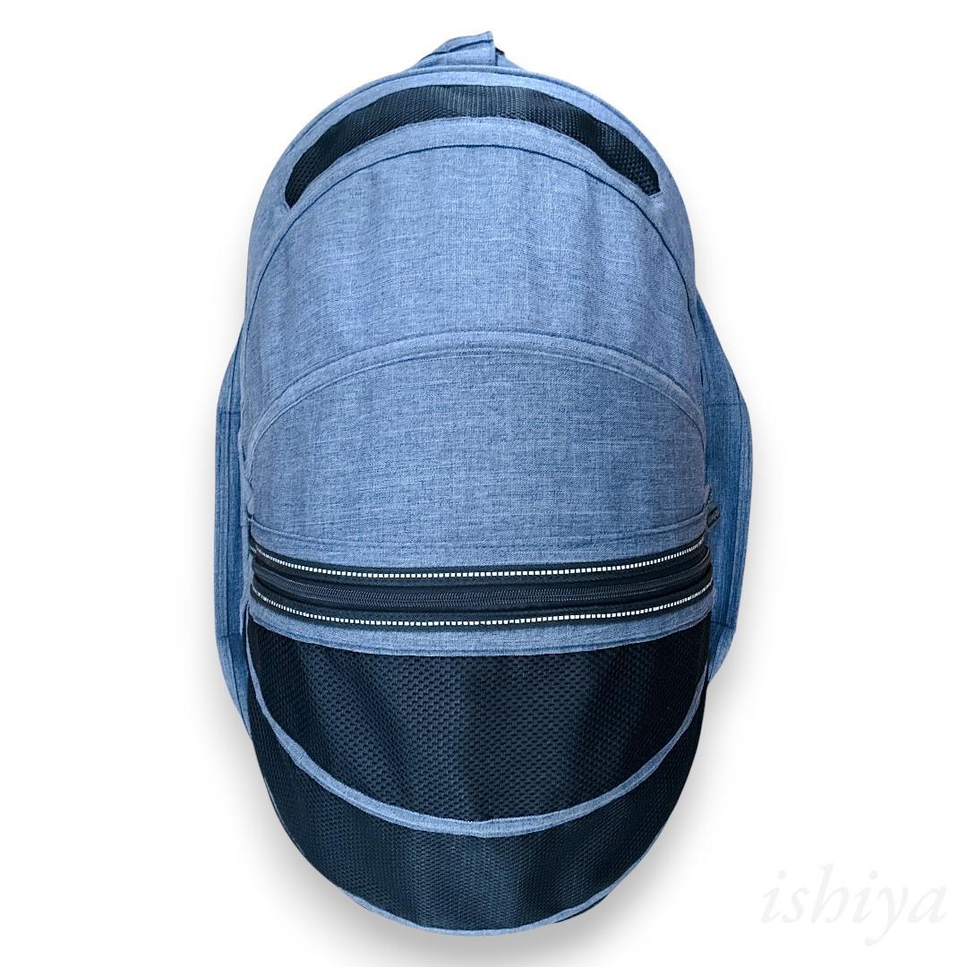 【極美品】エアバギー for dog ドーム２ 希少デニムカラー Mサイズ