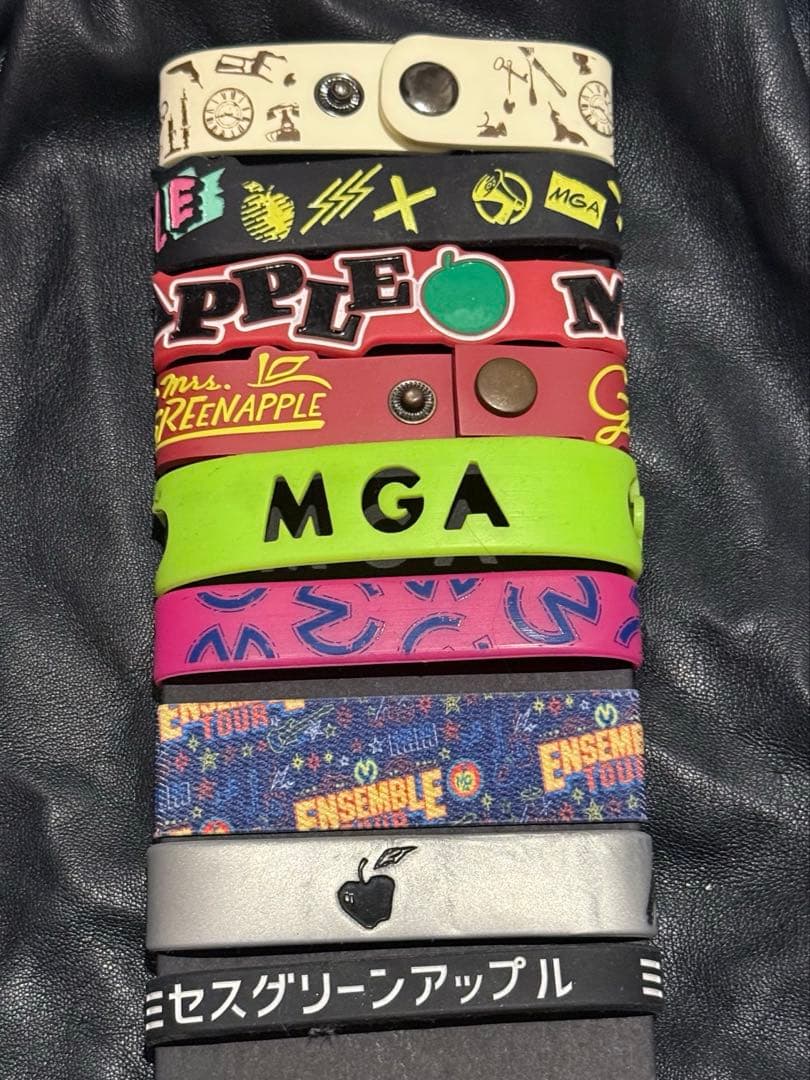 さ*さ様 Mrs. GREEN APPLE ラバーバンド まとめうり 9点