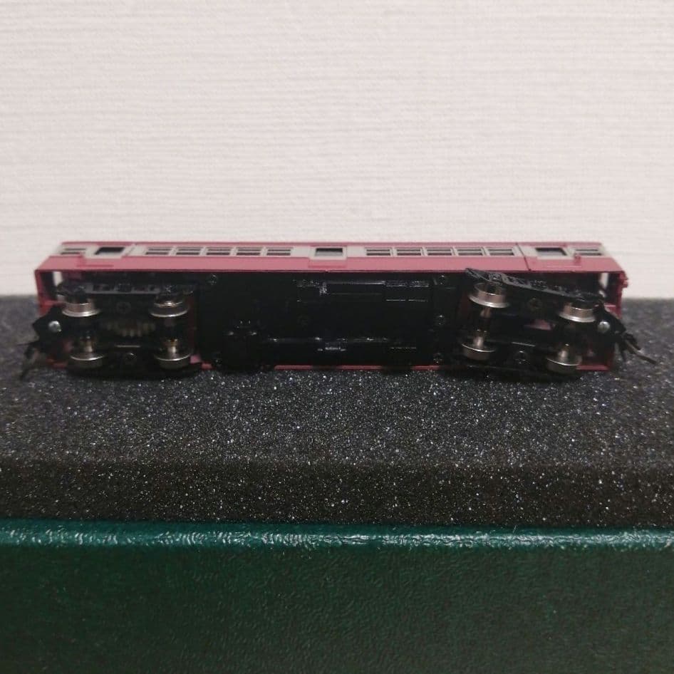 ワールド工芸 Nゲージ塗装済完成品　銚子電鉄　デハ301 電車　【現状品】