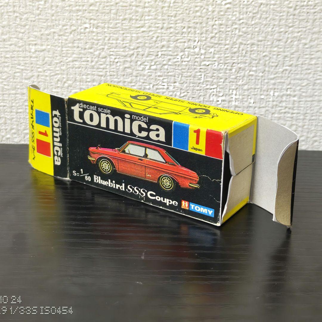 TOMICA　トミカ　ブルーバードSSS　クーペ　緑色　1Aホイール