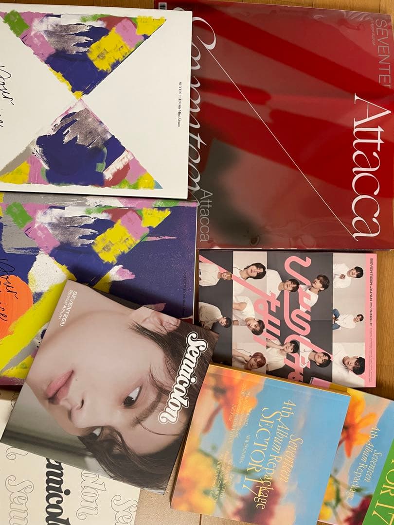 セブチ　ジュン　グッズセット売　トレカ&アルバム&トレカファイル