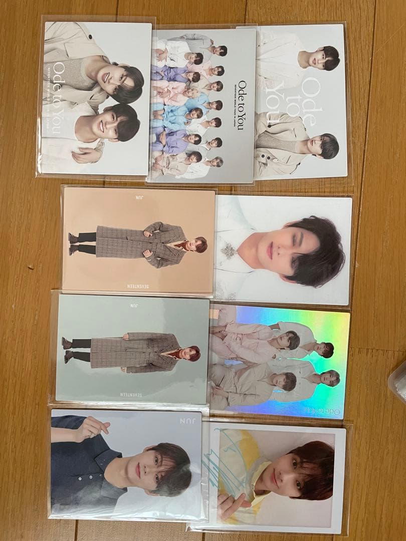 セブチ　ジュン　グッズセット売　トレカ&アルバム&トレカファイル