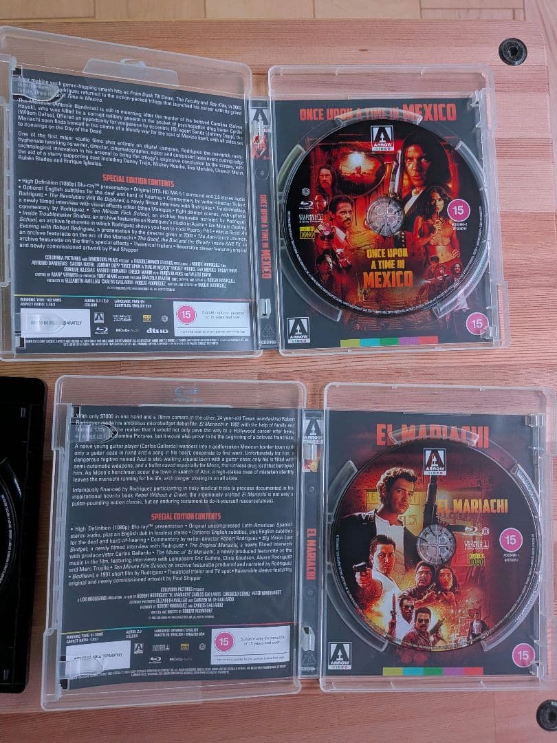 洋画・外国映画 THE MEXICO TRILOGY 4K ULTRA HD BLU-RAY