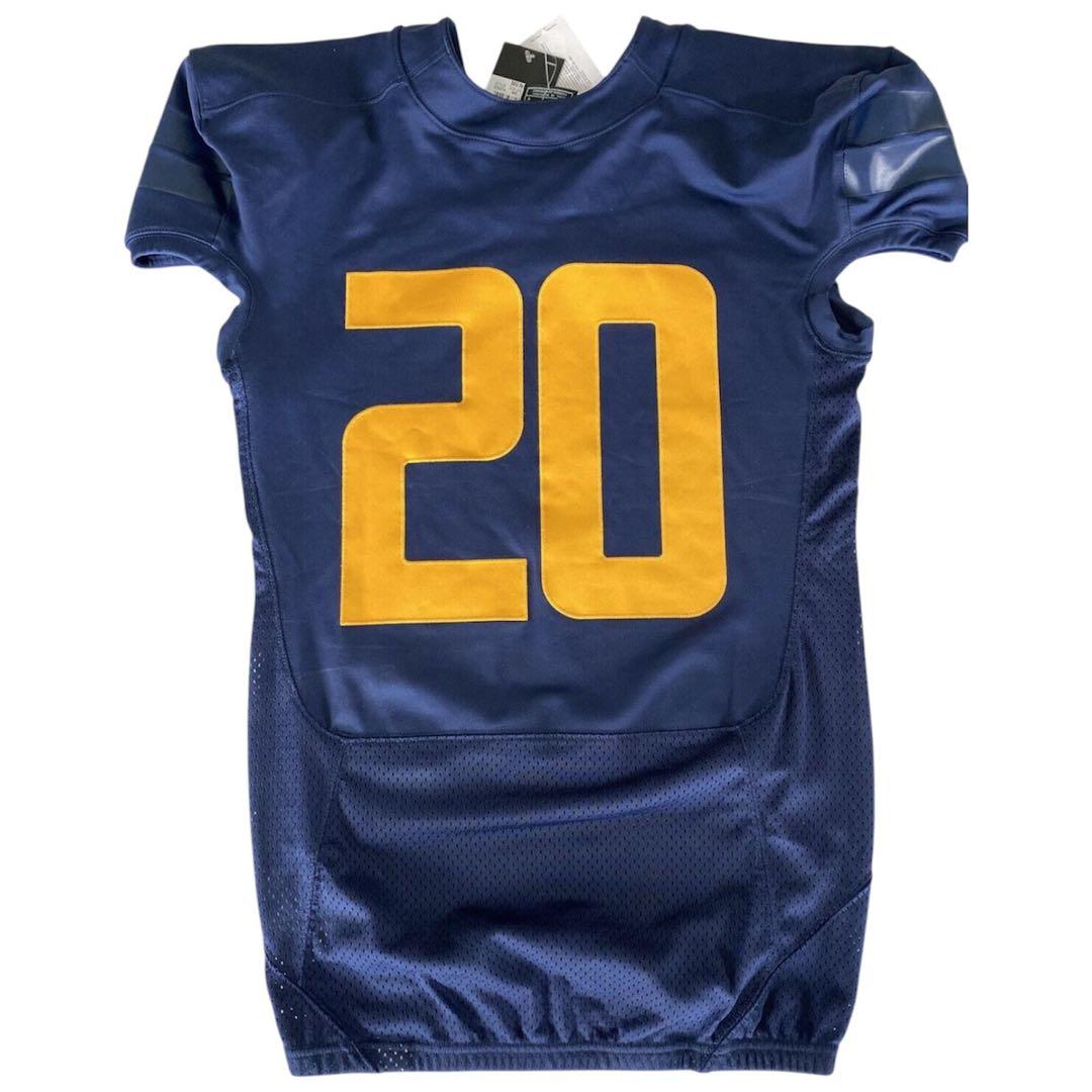 【L】NIKE アメフト ジャージ/メッシュ メタリックネイビー Lサイズ 練習