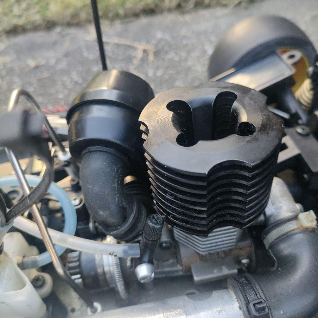 京商 1/8エンジンカー プロポ、メカ付き