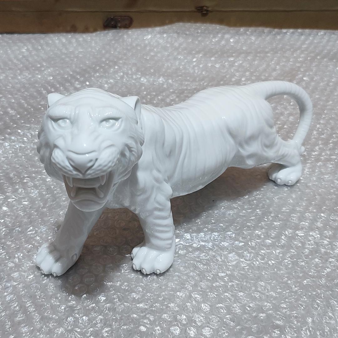 鍋島焼き 白磁 十二支置物 鍋島大五作