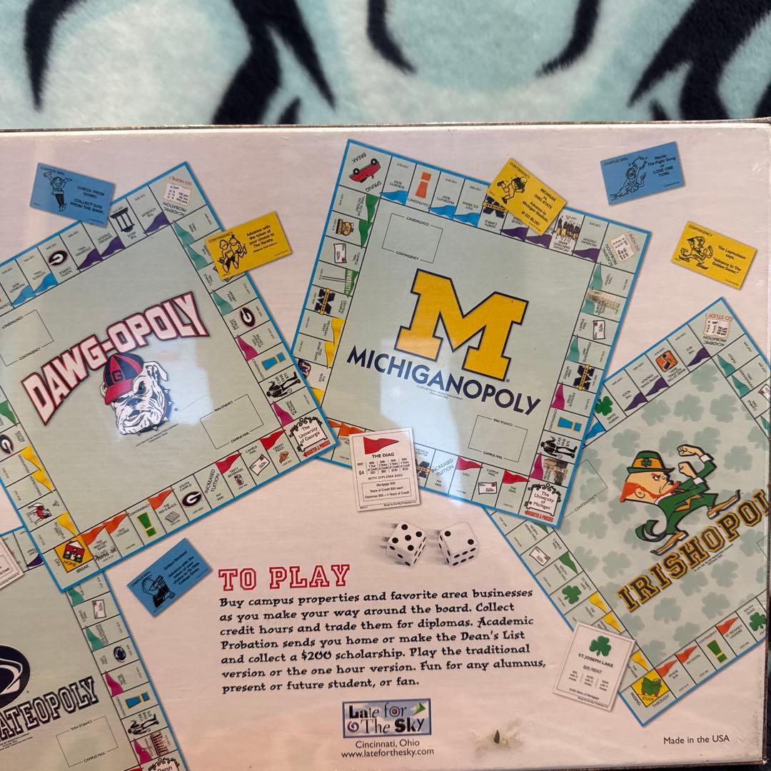 BAMAOPOLY(Monopolyボードゲーム) アラバマ大学 _大学アメフト