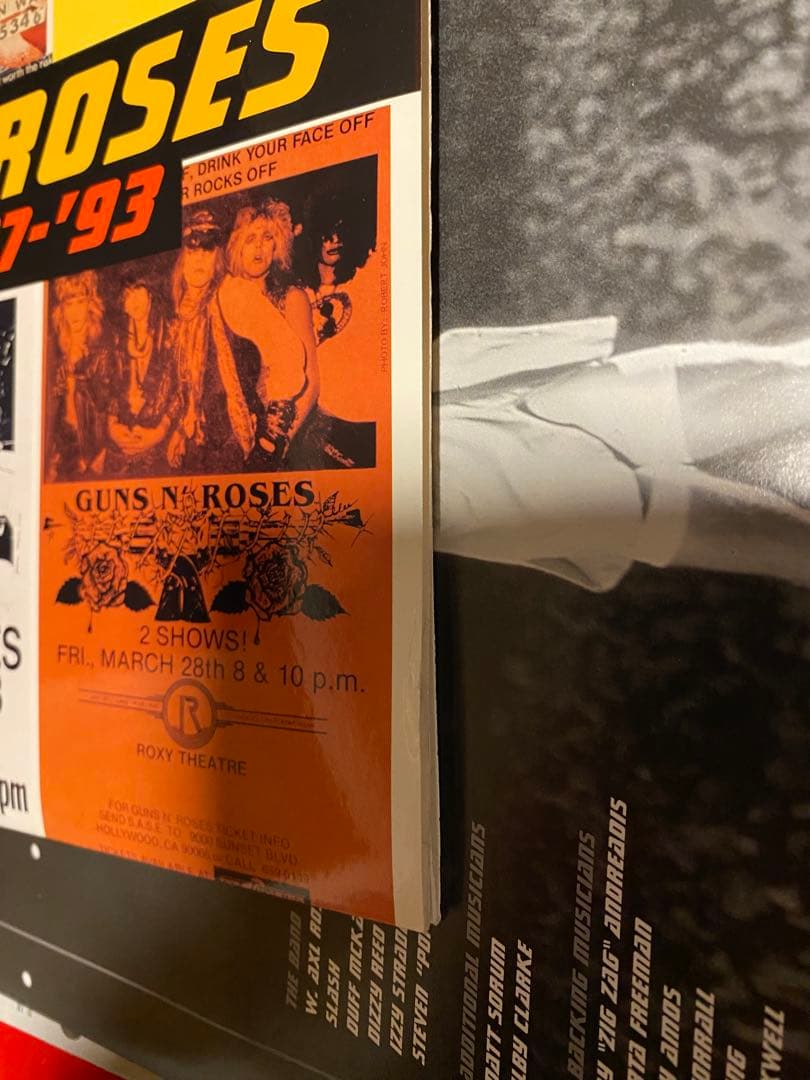 GUNS N' ROSES LIVE ERA '87-'93 99年オリジナル盤