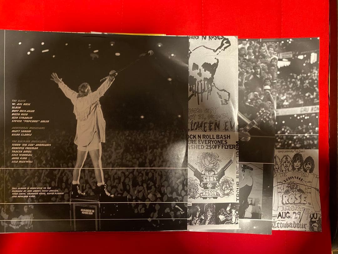 GUNS N' ROSES LIVE ERA '87-'93 99年オリジナル盤