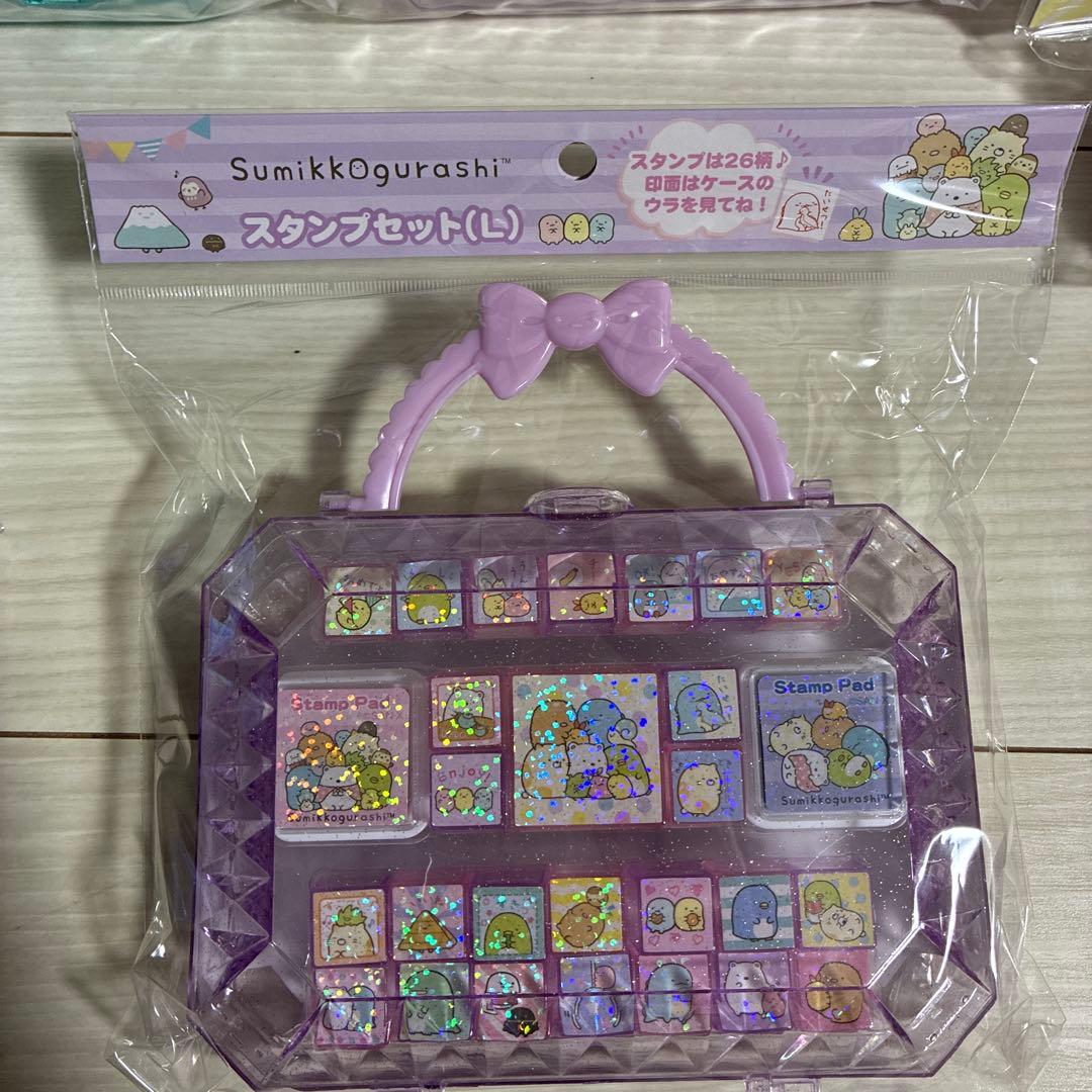 すみっコぐらし　スタンプセット　Ｌ　スタンプセットミニ